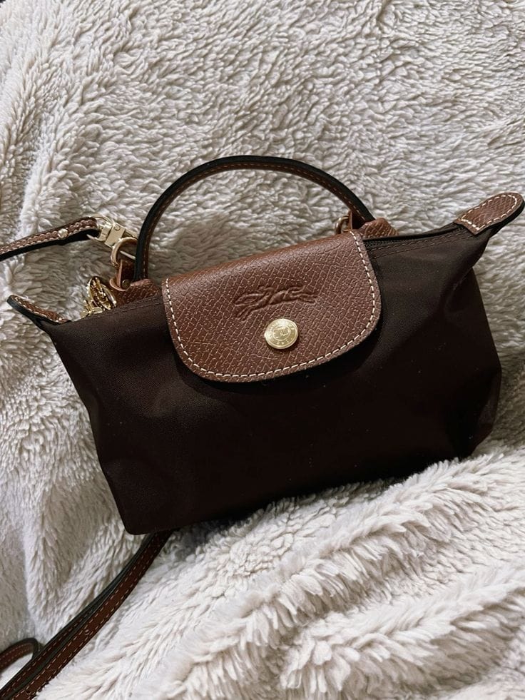 Women's Small Handbag with Shoulder Strap & Gold-Tone Hardware - Beverfield