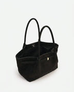 Women's Faux Suede Shoulder Tote Bag - Beverfield