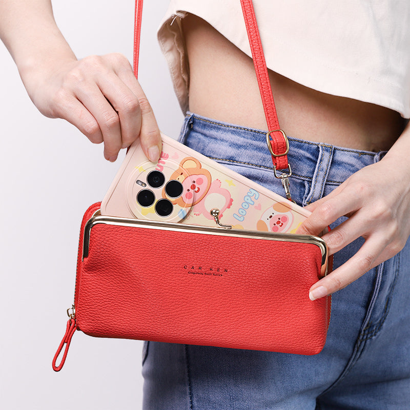 Women's Small Phone Crossbody Bag with Multiple Pockets