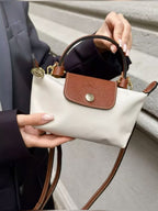 Women's Small Handbag with Shoulder Strap & Gold-Tone Hardware - Beverfield