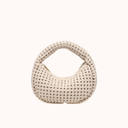Women's Woven Vegan Leather Handbag – Nola - Beverfield