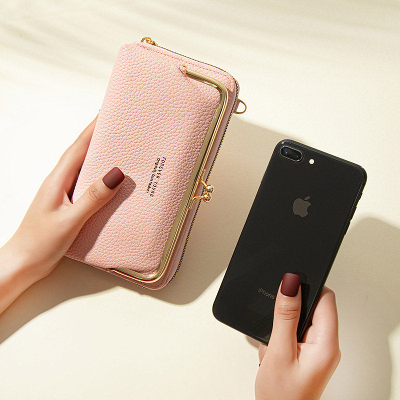 Women's Small Phone Crossbody Bag with Multiple Pockets