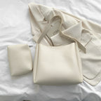 Women's Large Vegan Leather Hobo Bag with Pouch – Maud - Beverfield