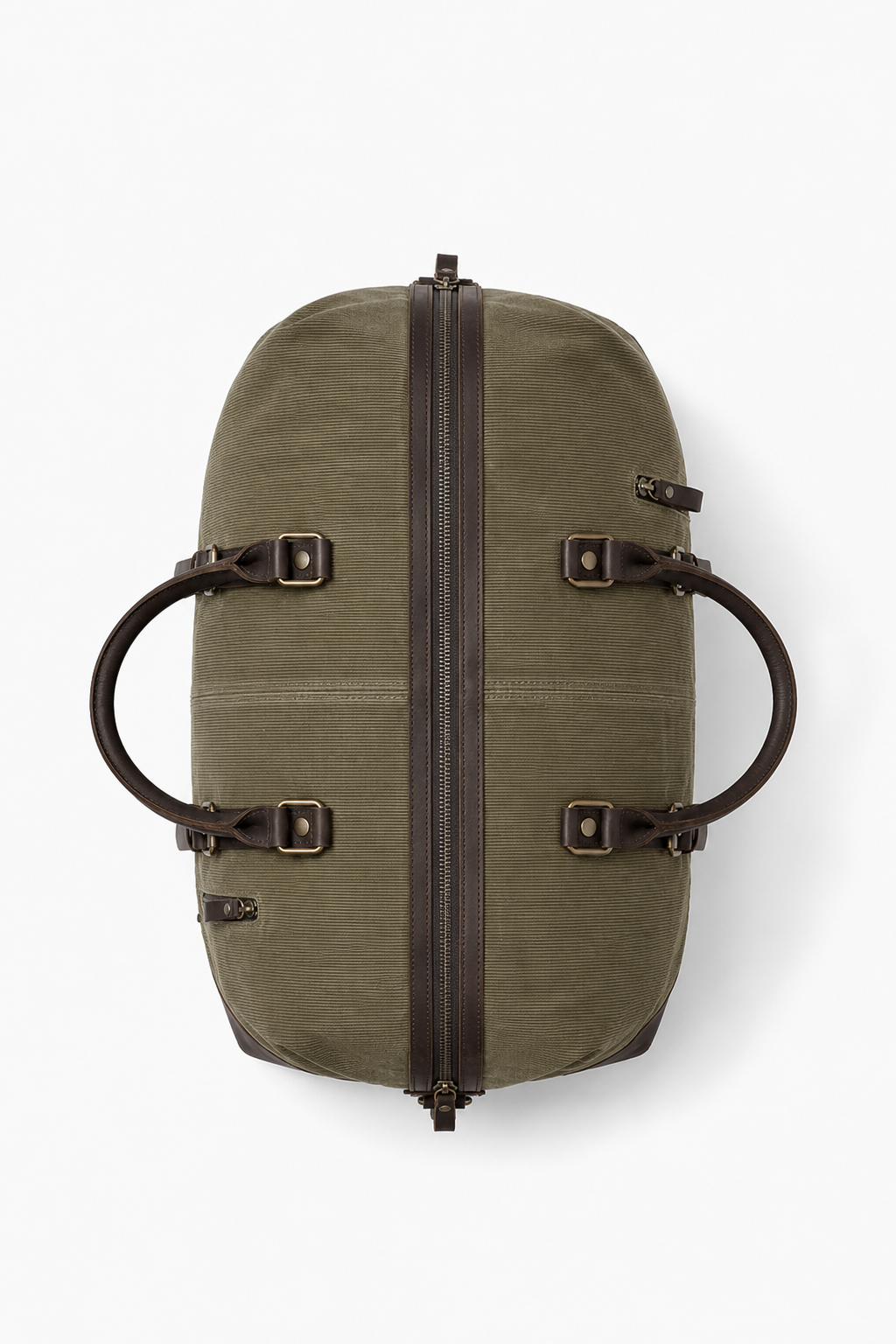Forest Green Waxed Canvas Travel Duffle Bag – 38L - Beverfield