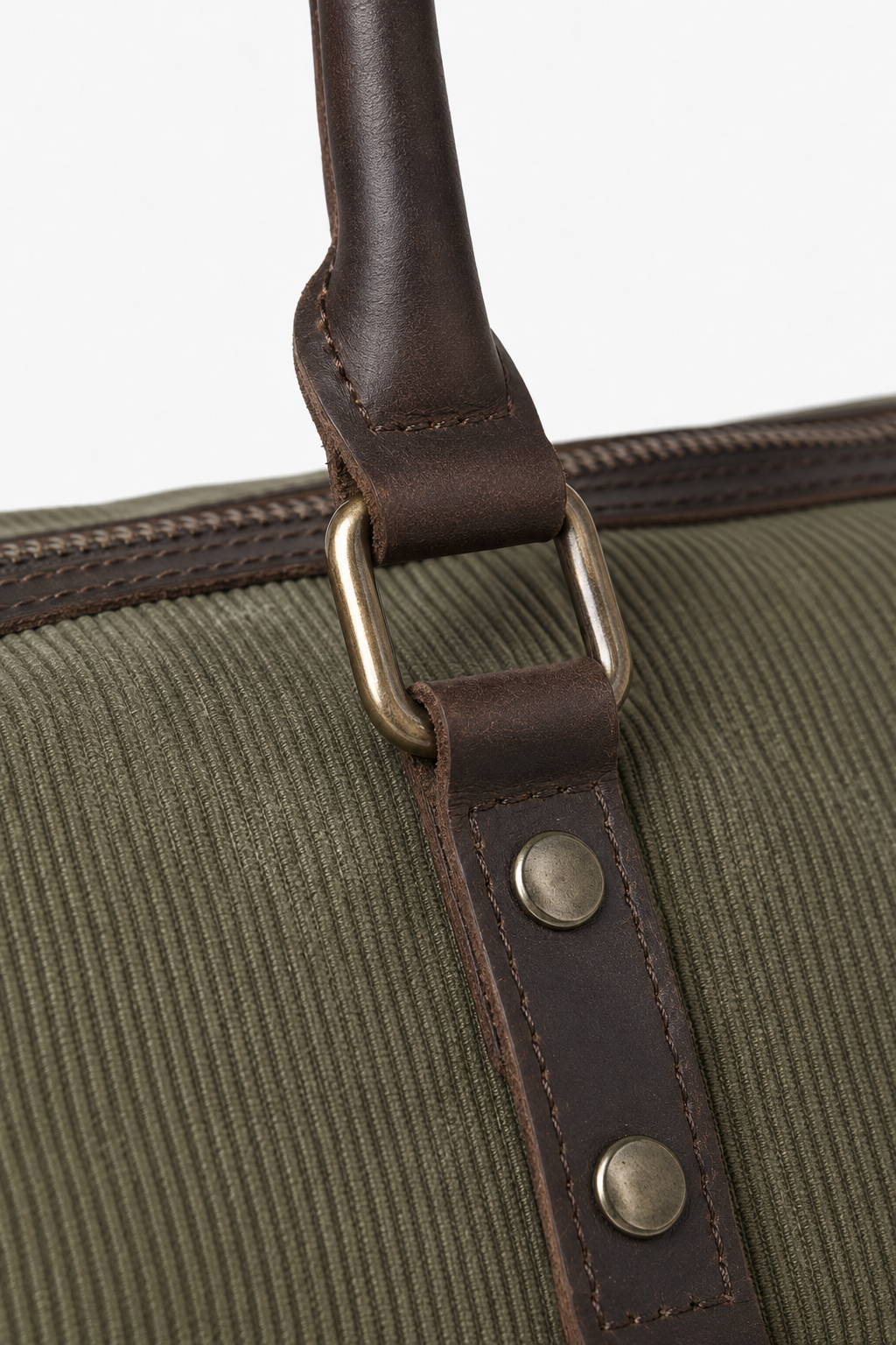 Forest Green Waxed Canvas Travel Duffle Bag – 38L - Beverfield