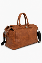 Vintage Leather Doctor Duffle Bag – 30L - Beverfield