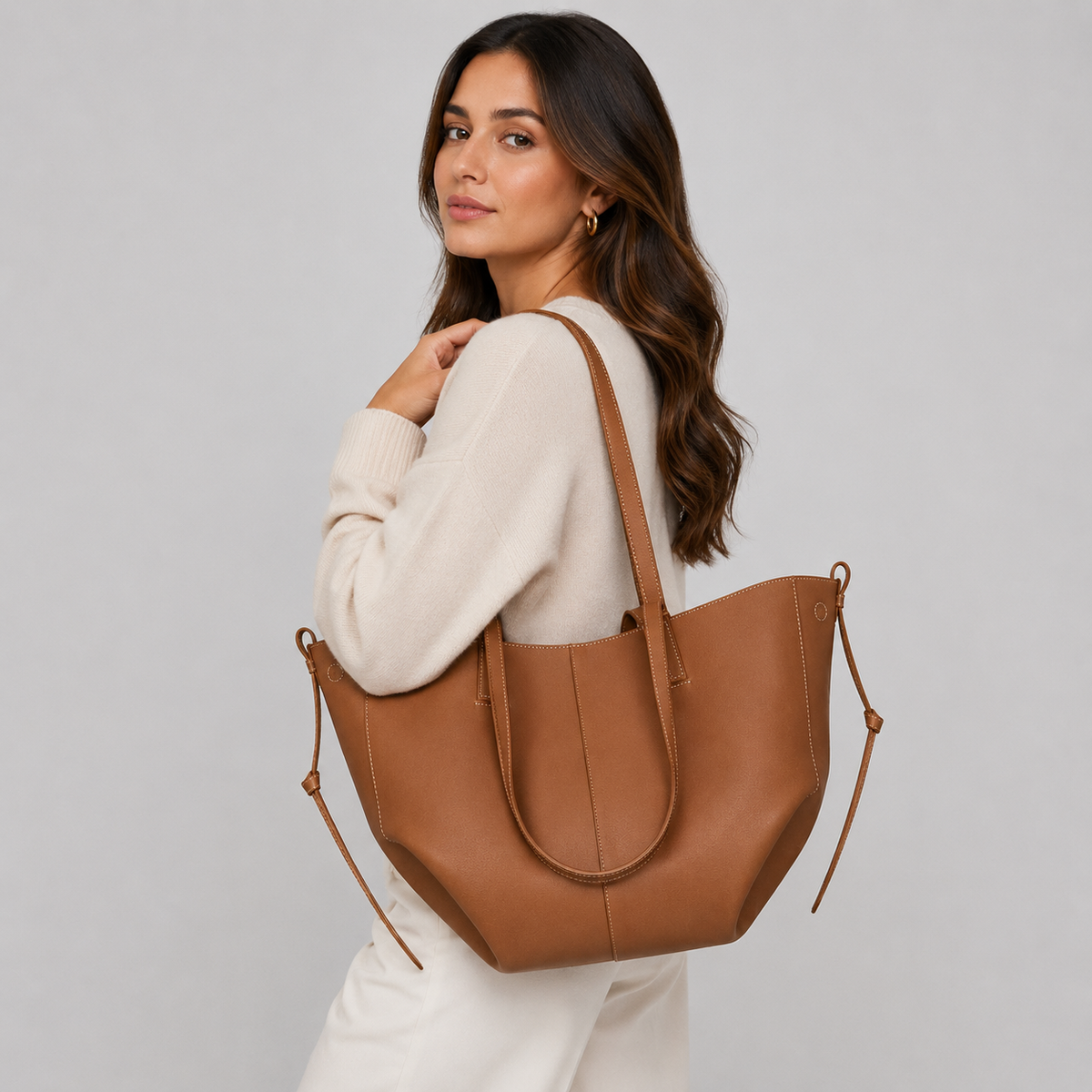Women's Structured Tote Bag – Medium & Large - Beverfield