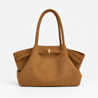 Women's Faux Suede Shoulder Tote Bag - Beverfield