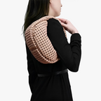 Women's Woven Vegan Leather Handbag – Nola - Beverfield