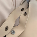 Women's Large Vegan Leather Hobo Bag with Pouch – Maud - Beverfield