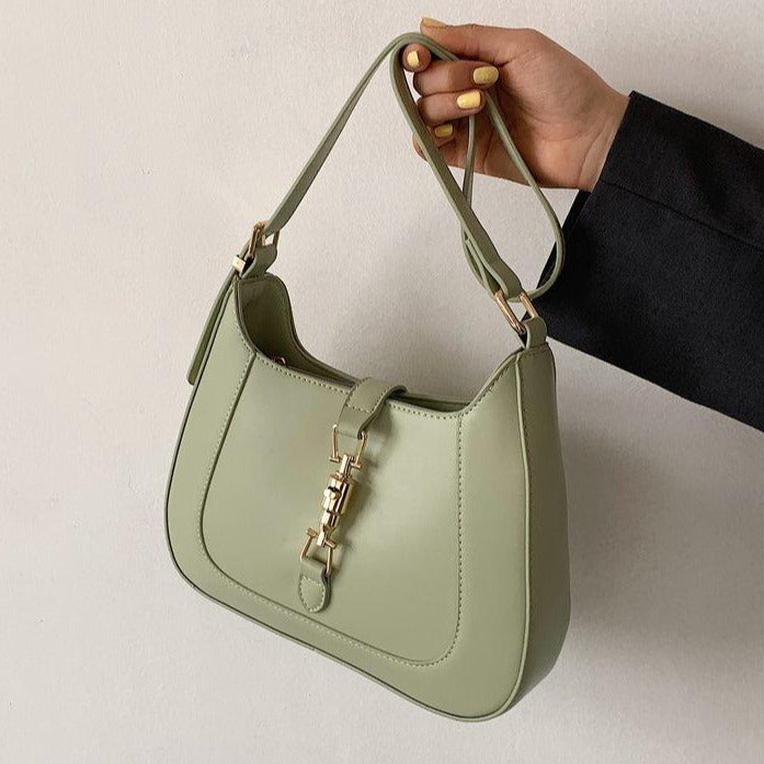 Women's Vintage Vegan Leather Shoulder Bag – Rivoire - Beverfield