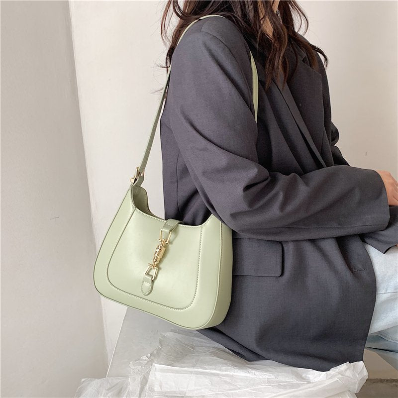 Women's Vintage Vegan Leather Shoulder Bag – Rivoire - Beverfield