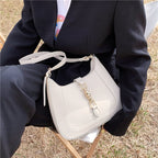 Women's Vintage Vegan Leather Shoulder Bag – Rivoire - Beverfield