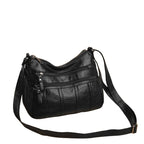 Women's Faux Leather Multi-Pocket Crossbody Bag