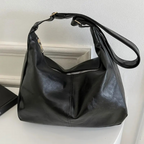 Women's Soft Vegan Leather Hobo Shoulder Bag – Malja - Beverfield