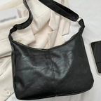 Women's Soft Vegan Leather Hobo Shoulder Bag – Malja - Beverfield