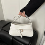 Women's Vegan Leather Baguette Shoulder Bag – Isla - Beverfield