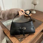 Women's Vegan Leather Baguette Shoulder Bag – Isla - Beverfield
