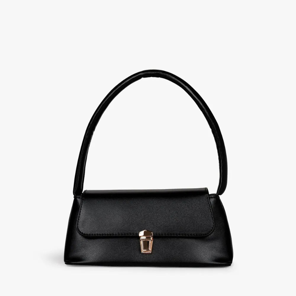 Women's Vintage Vegan Leather Shoulder Handbag – Lunelle - Beverfield