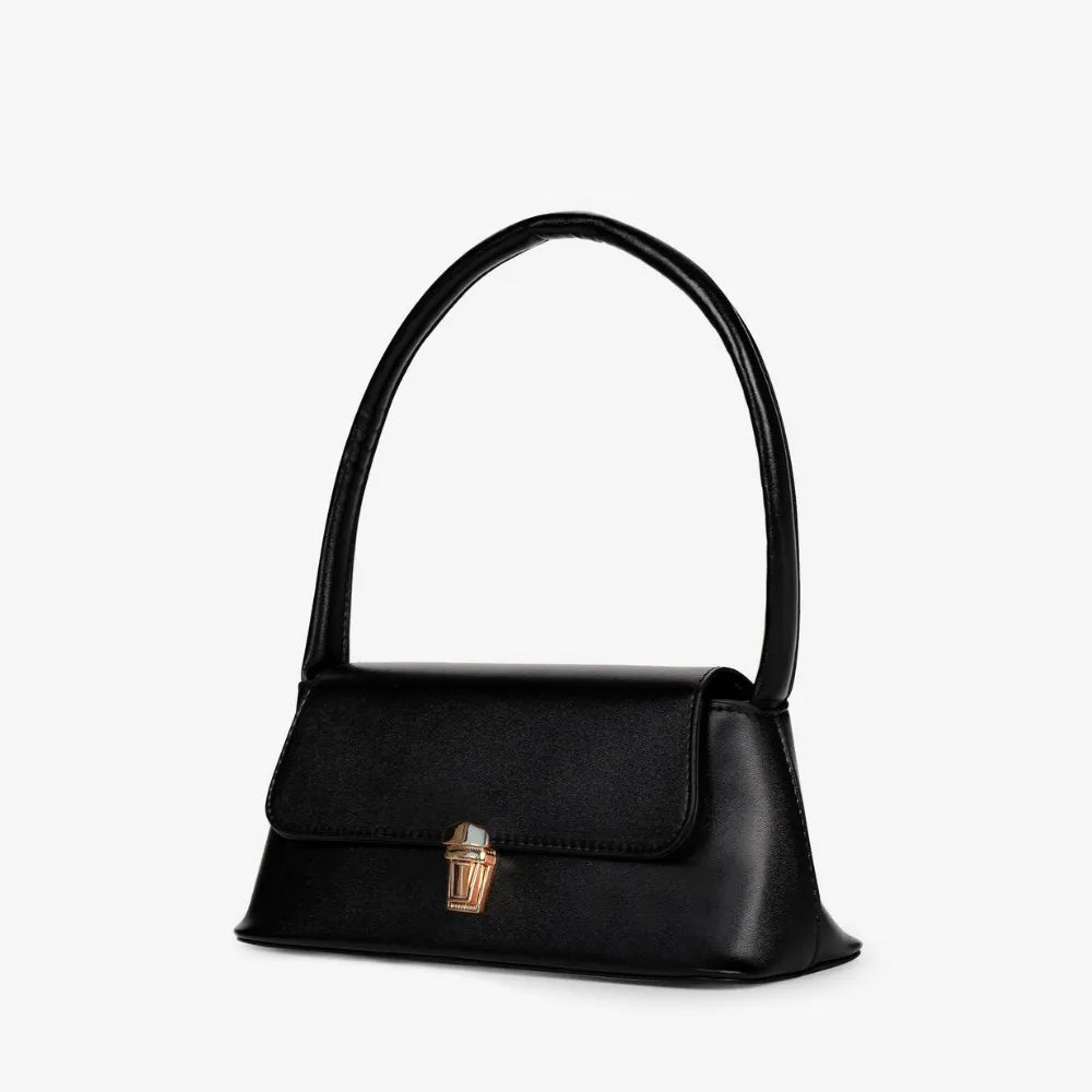 Women's Vintage Vegan Leather Shoulder Handbag – Lunelle - Beverfield