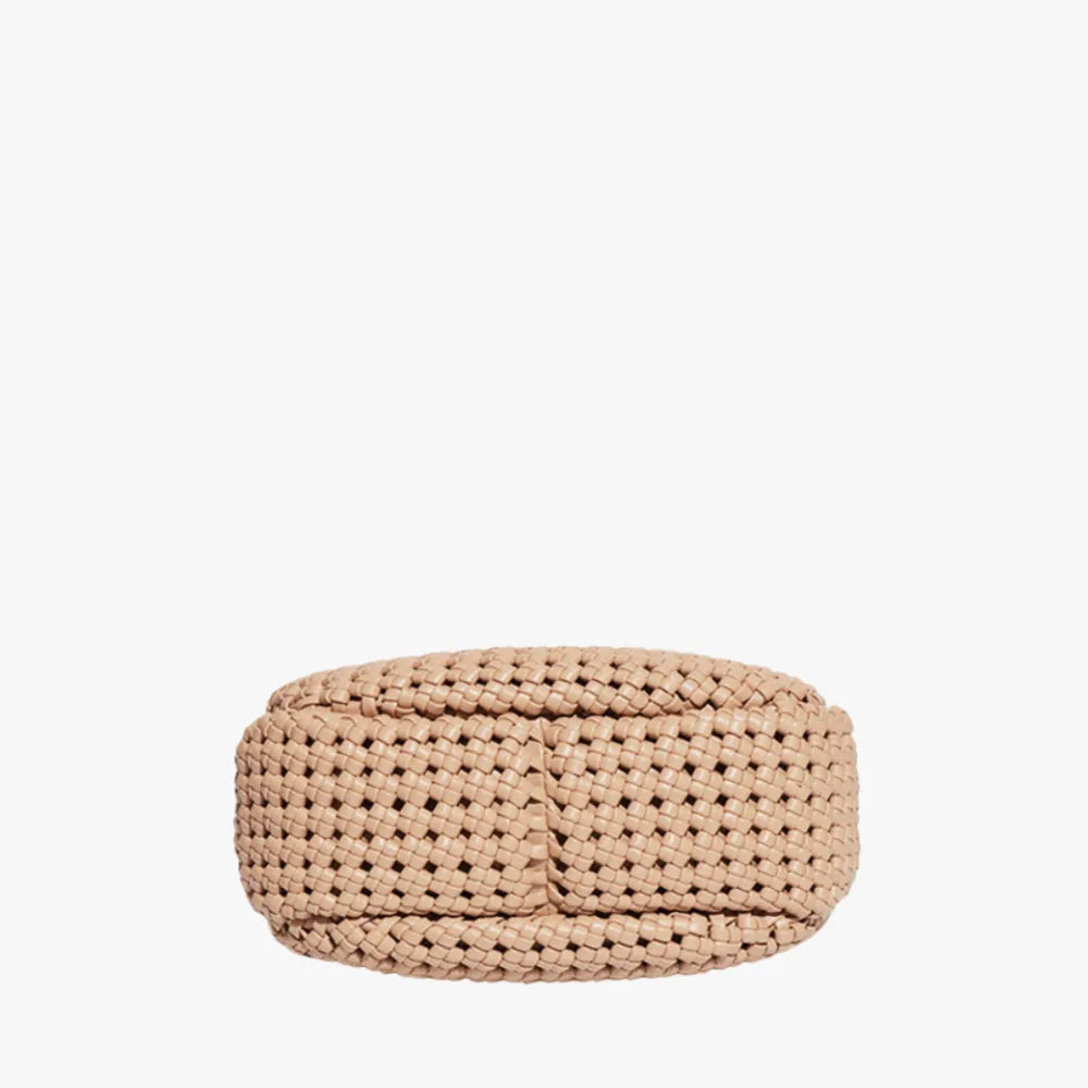 Women's Woven Vegan Leather Handbag – Nola - Beverfield