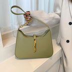 Women's Vegan Leather Shoulder Bag with Chain Strap – Allia - Beverfield