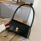 Women's Vintage Vegan Leather Shoulder Handbag – Lunelle - Beverfield
