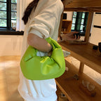 Women's Knotted Vegan Leather Handbag – Zalia - Beverfield