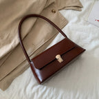 Women's Vintage Vegan Leather Shoulder Handbag – Lunelle - Beverfield