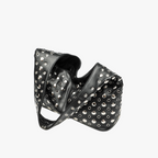 Women's Studded Vegan Leather Hobo Bag – Molly - Beverfield