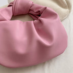 Women's Knotted Vegan Leather Handbag – Zalia - Beverfield