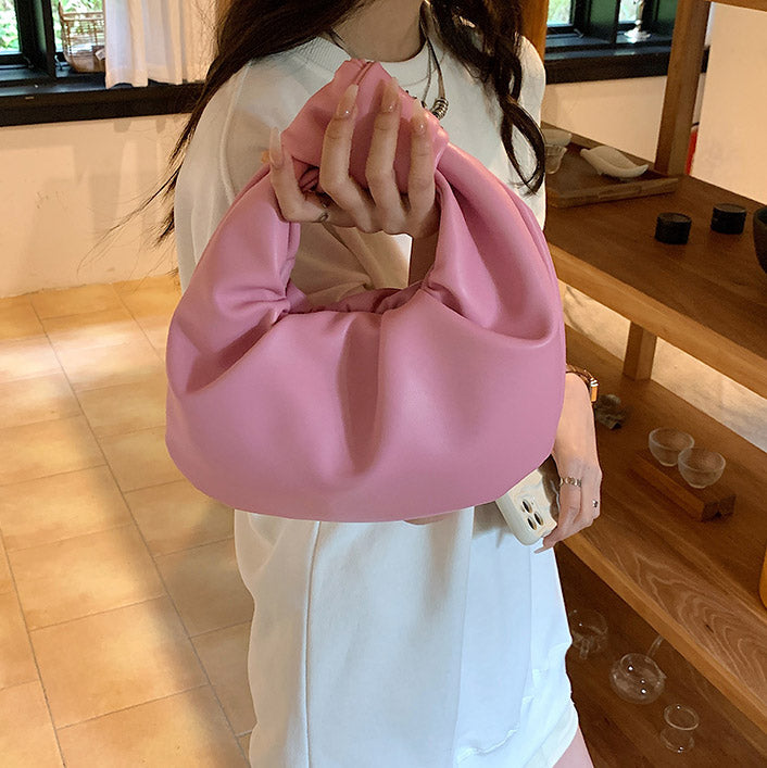 Women's Knotted Vegan Leather Handbag – Zalia - Beverfield