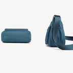 Women's Water-Resistant Multi-Pocket Crossbody Bag