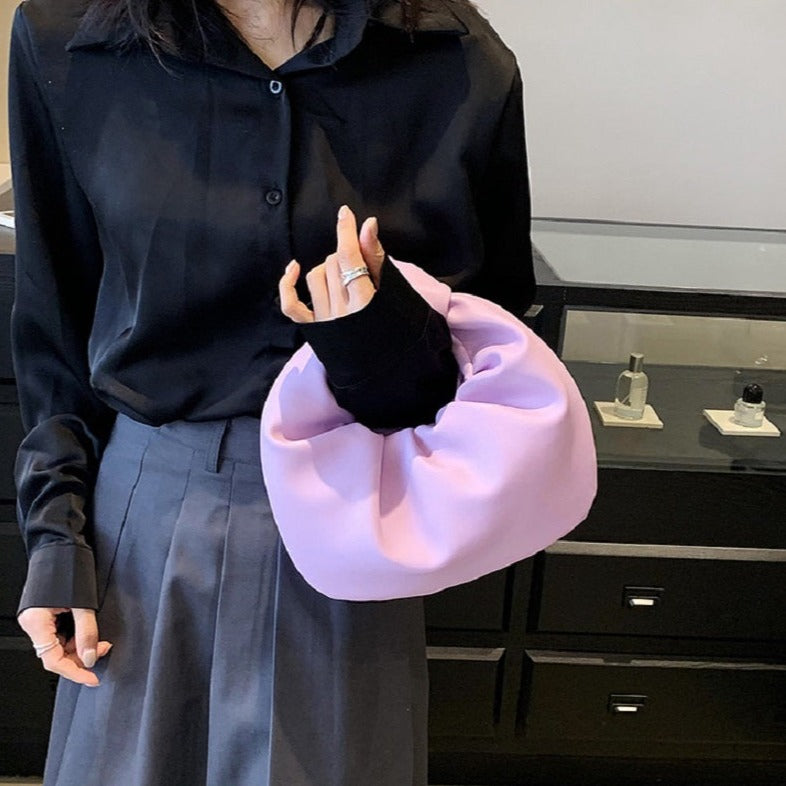 Women's Knotted Vegan Leather Handbag – Zalia - Beverfield
