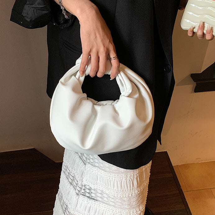 Women's Knotted Vegan Leather Handbag – Zalia - Beverfield